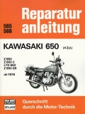 Kawasaki 650 (4 Zyl) - Z 650 / Z 650 C / LTD 650 / Z 650 SR ab 1976