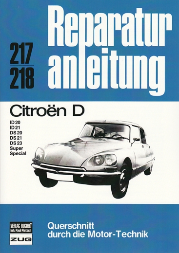 Citroën D - ID-20 / ID-21 / DS-20 / DS-21 / DS-23 / Super / Special