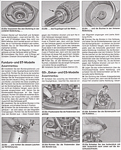 BMW F650 - F650 ST - F650 GS - F650 CS