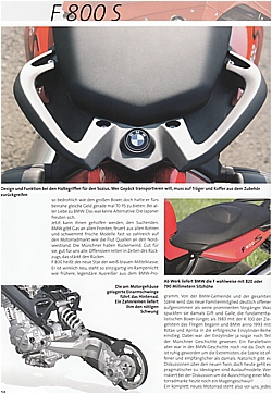 BMW F 800 S / BMW F 800 ST / BMW F 800 R