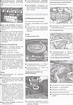 Renault Megane von 1/96 bis 10/02, Renault Scenic von 1/97 bis 3/03