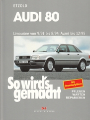 Audi 80 Limousine & Coupé 9/91-8/94, Avant bis 12/95, mit Quattro